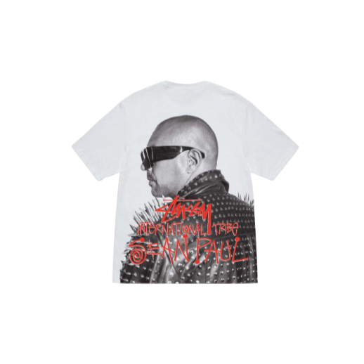 Stussy & Sean Paul Tee White