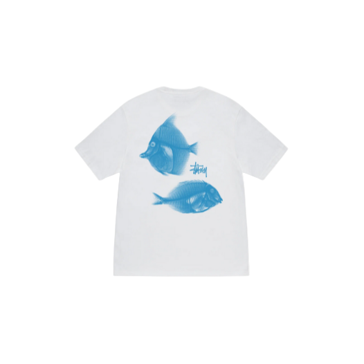 Stussy X-Ray Fishin Tee White