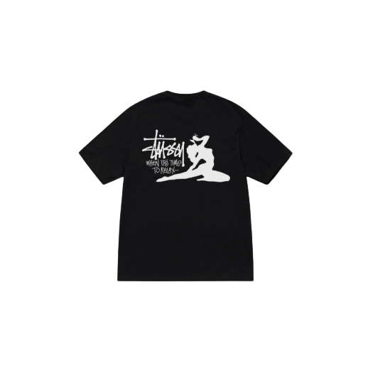 Stussy Relax Tee Black