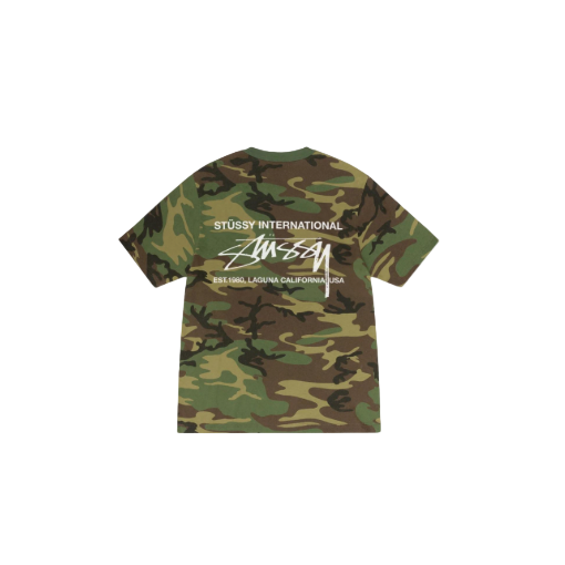 Stussy Smooth International Tee Camo