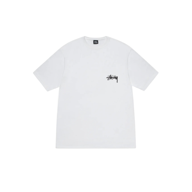 Stussy Stock Dog Tee White