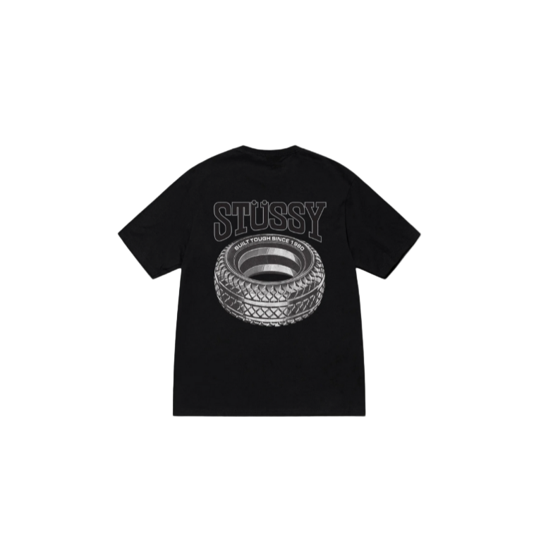 Stussy Tough Tread Tee Black