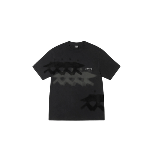 Stussy Low Tide Tee Pigment Dyed Black