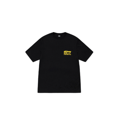 Stussy DNA Tee Pigment Dyed Black (FW24)
