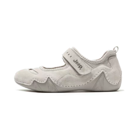 Jeep Mary Jane Shoes Grey