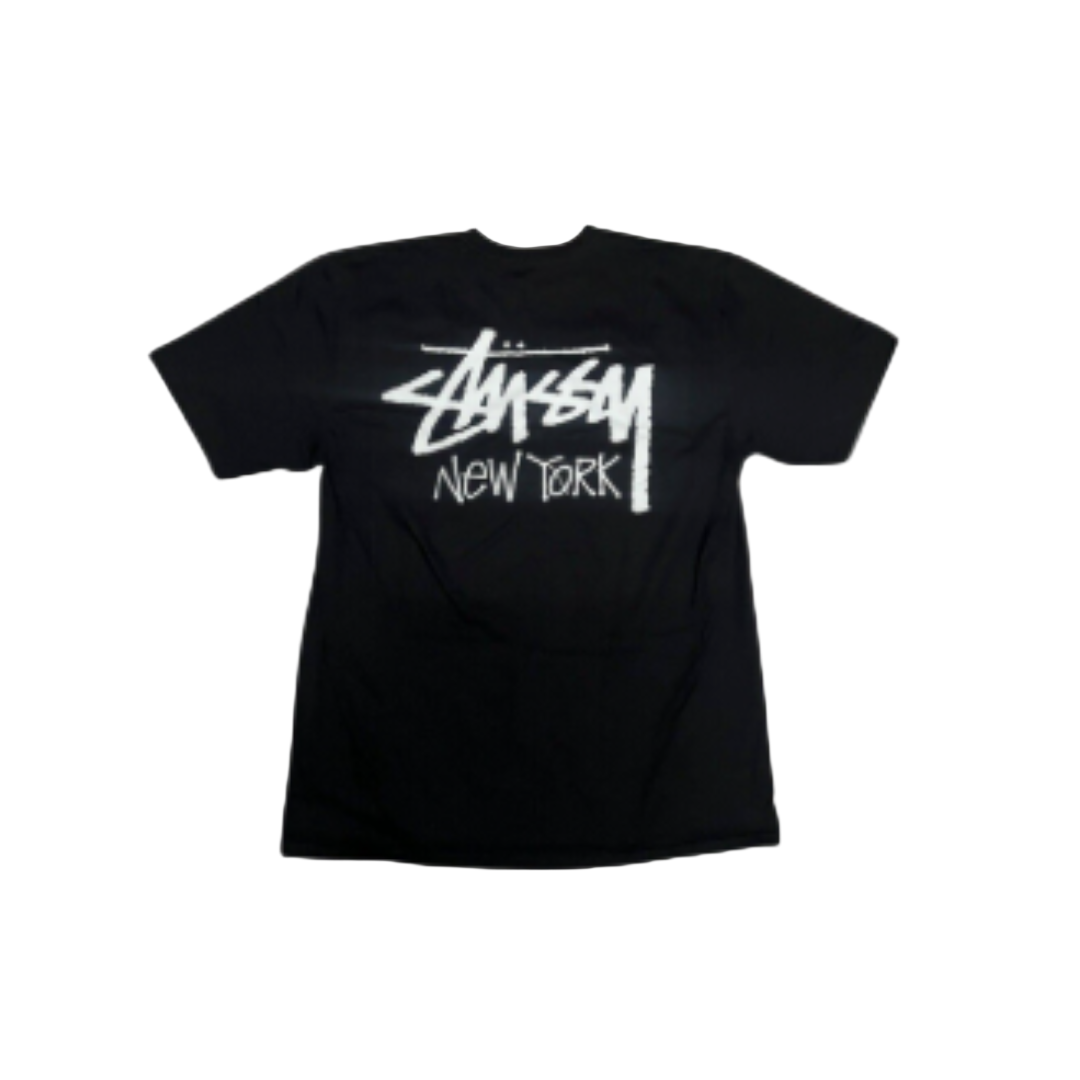Stussy Stock New York Tee Black
