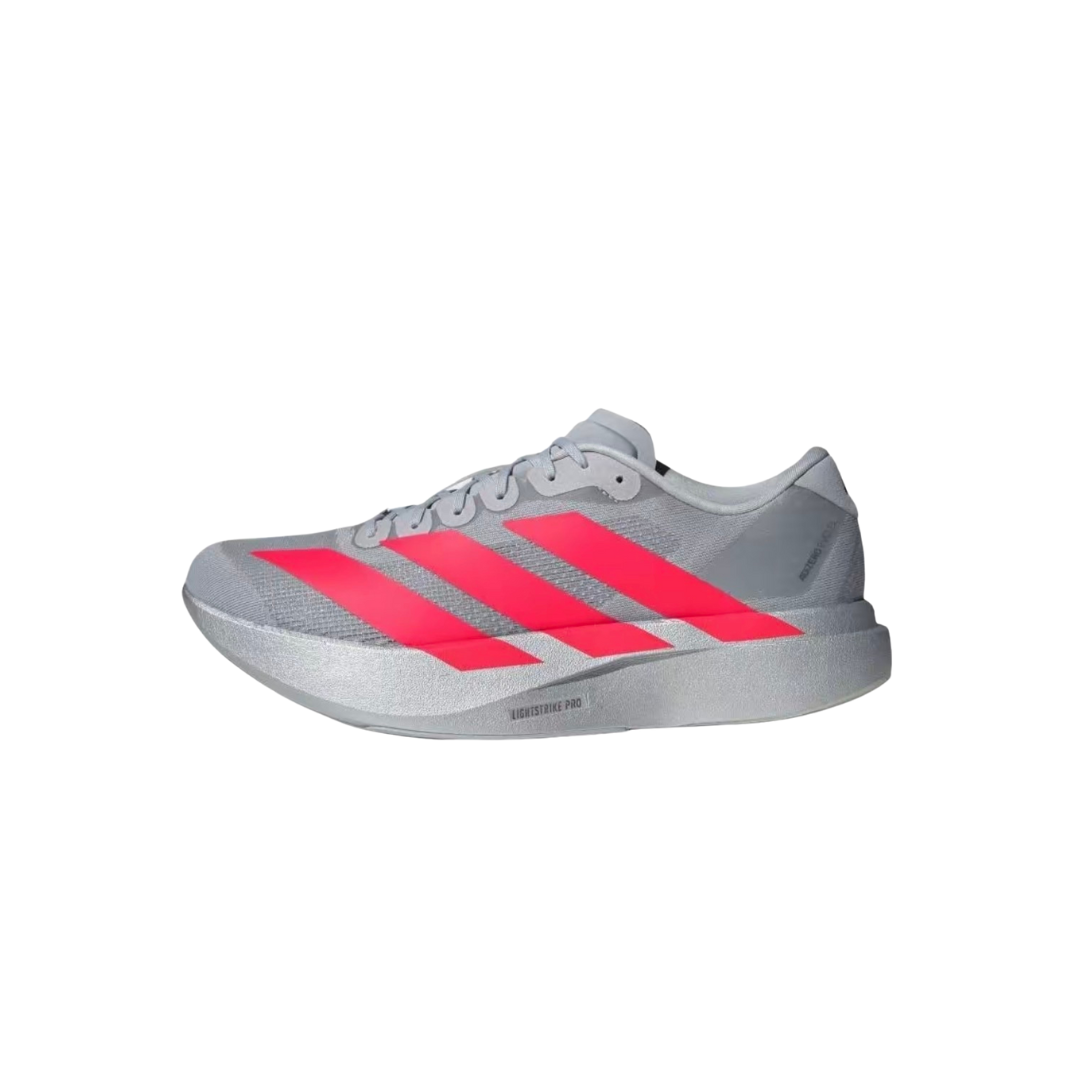 adidas Adizero Evo SL Silver Metallic Lucid Red (Women's)