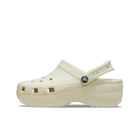 Crocs Classic Platform Bone