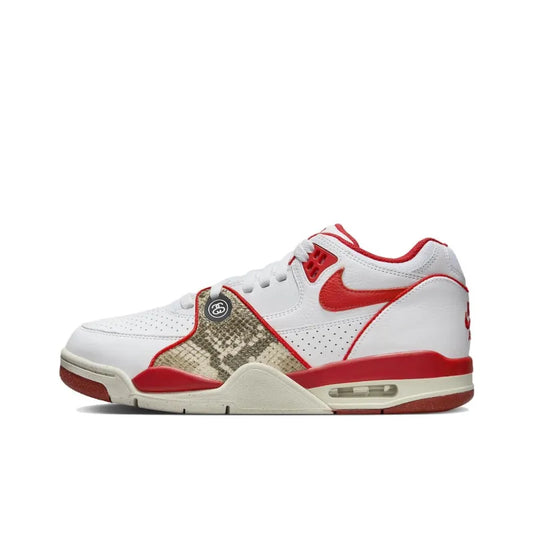 Nike Air Flight 89 Low SP Stussy Habanero Red